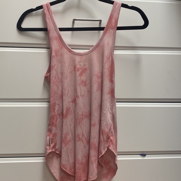 Pink tie dye tank. - Picture 3 of 3
